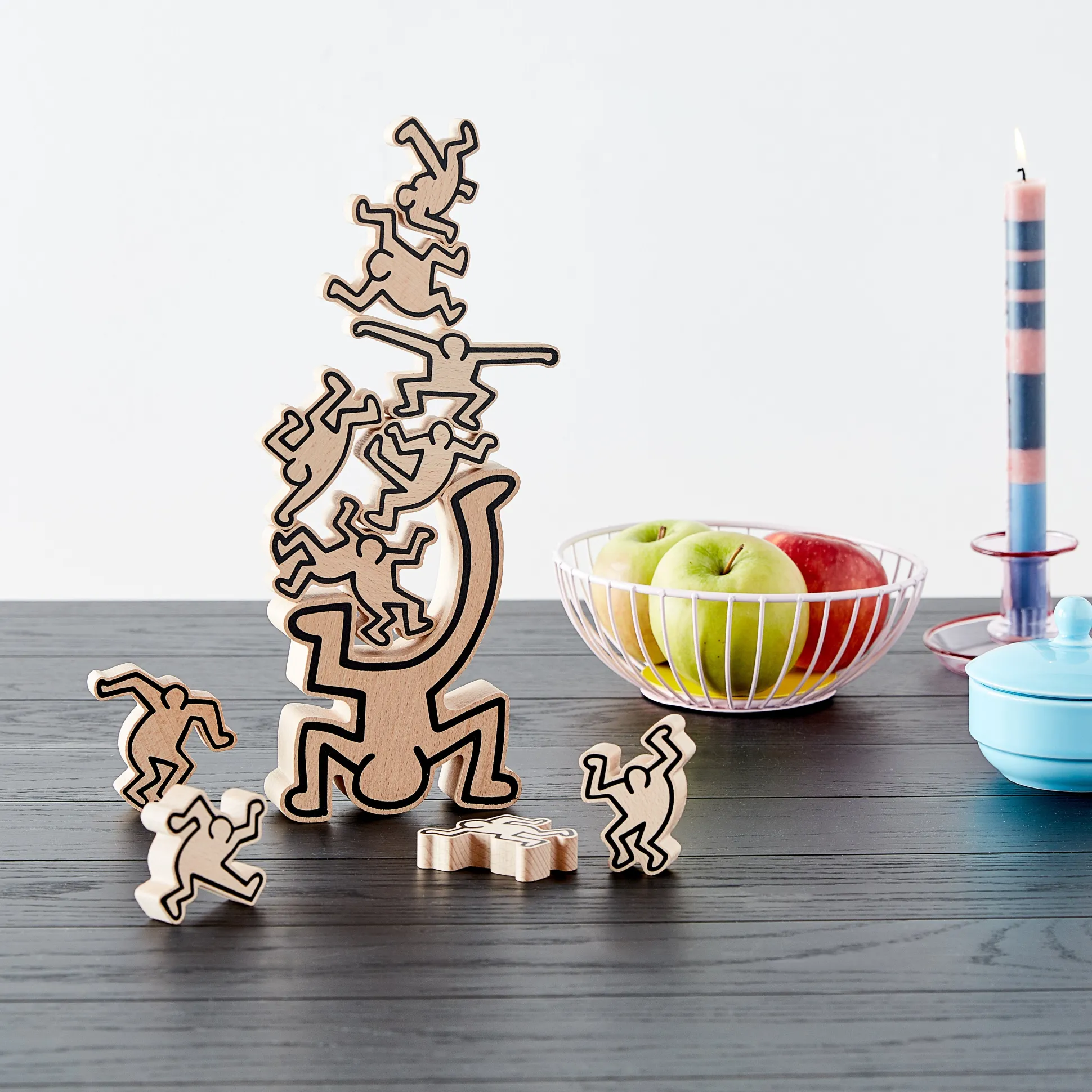 Keith Haring Stacking Figures Game