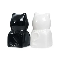 Kit-Cat Salt & Pepper Shakers - Set of 2
