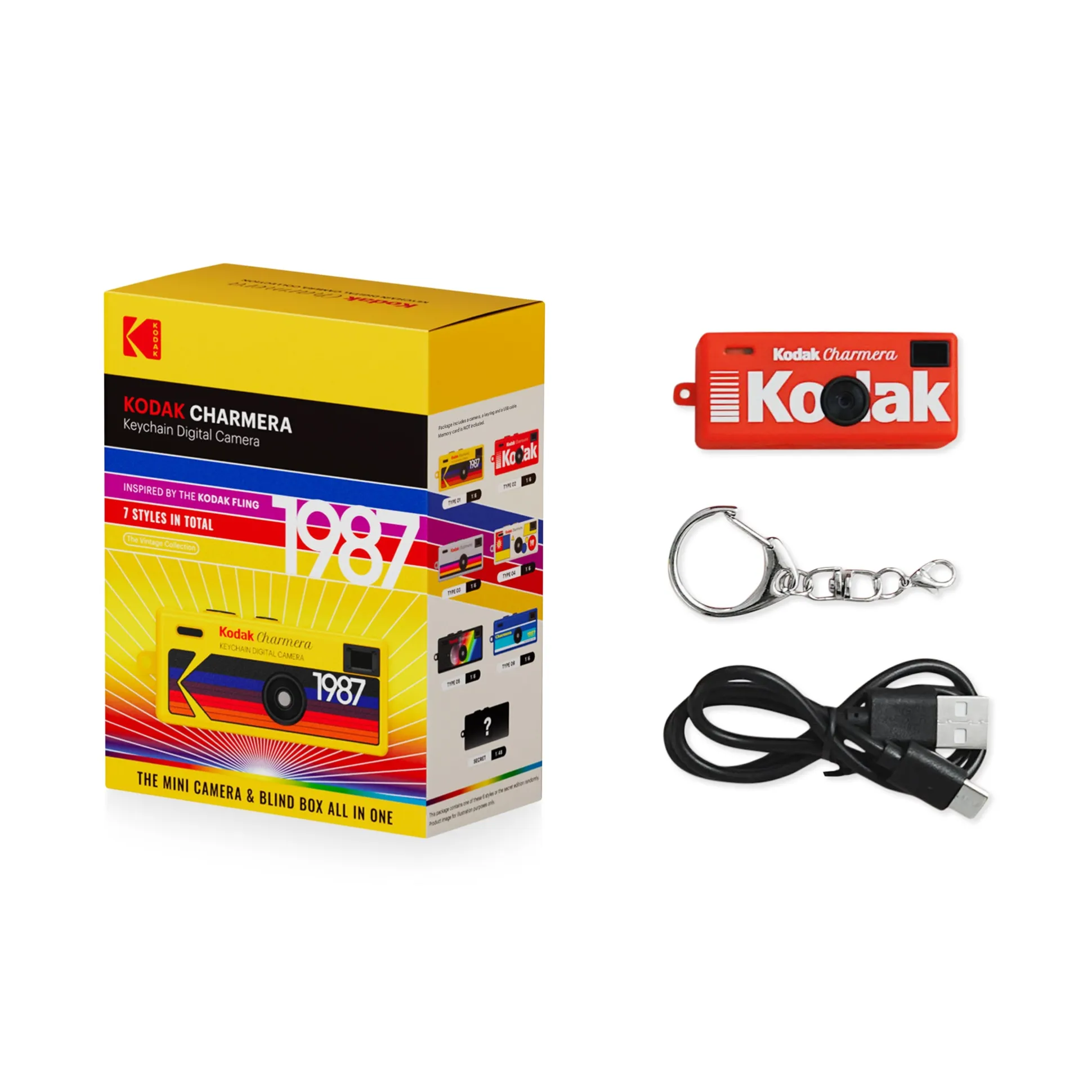 Kodak Charmera Keychain Digital Camera Blind Box