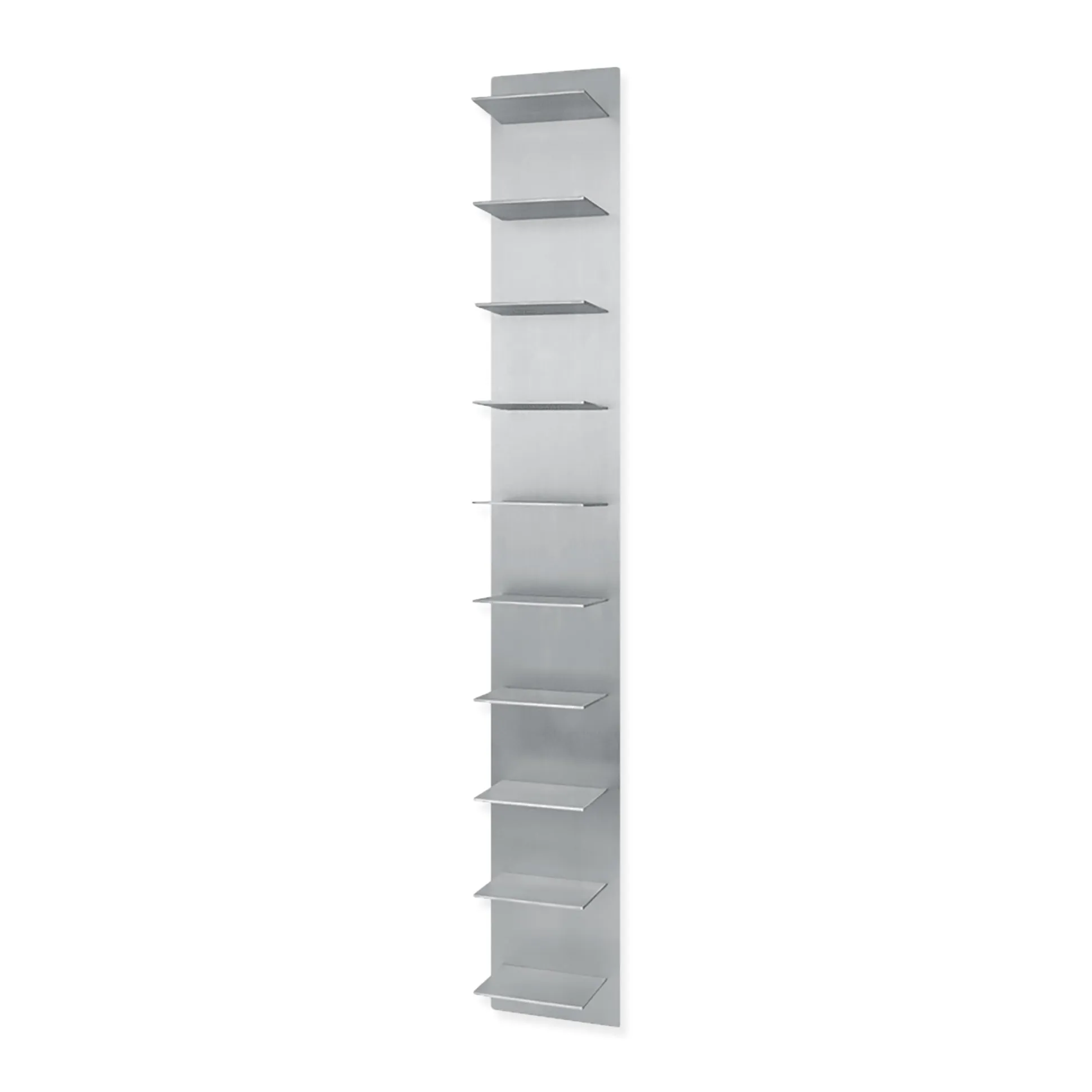 Lager Tall Wall-Mounted Book Shelf