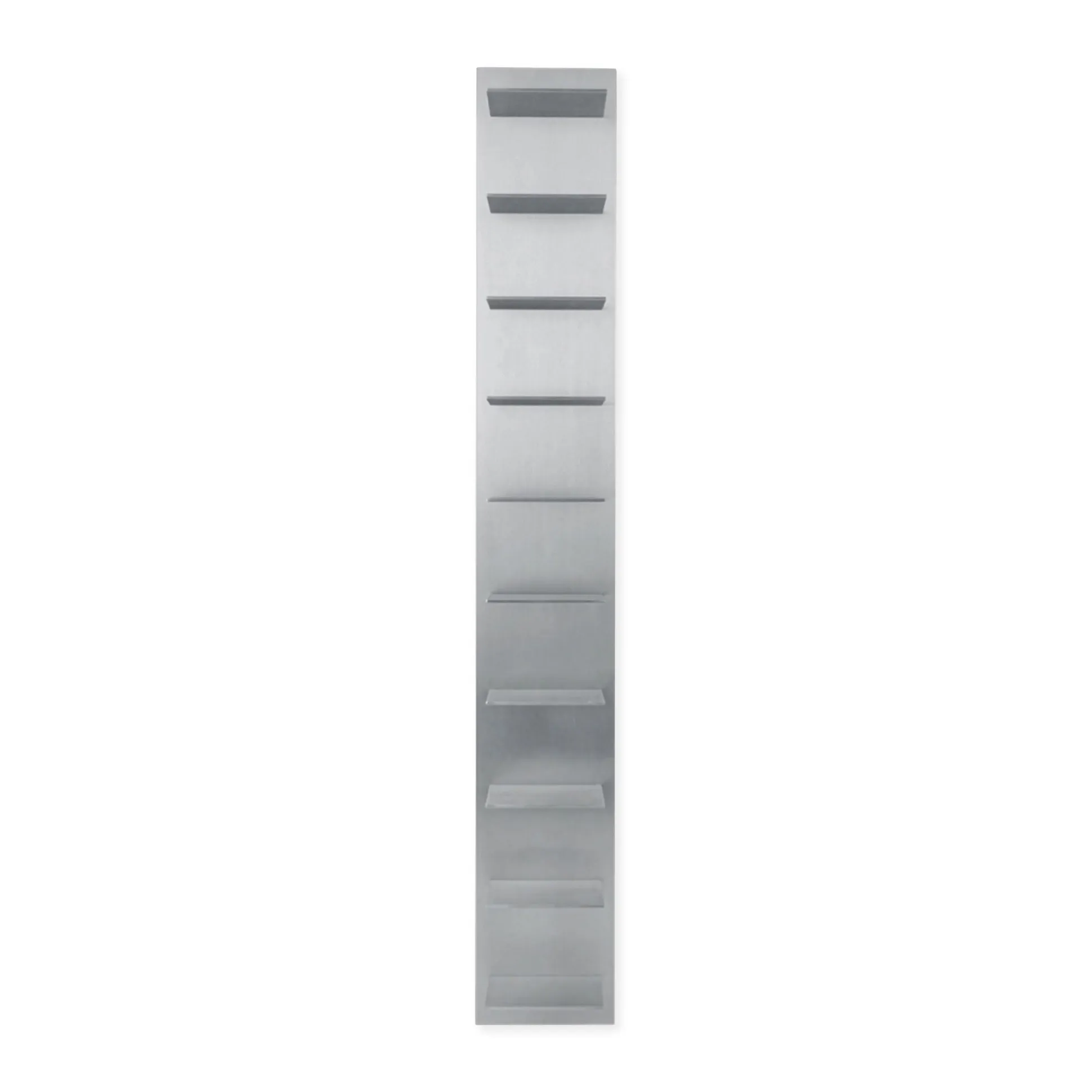 Lager Tall Wall-Mounted Book Shelf
