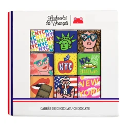 Le chocolat des Français Chocolate NYC 9-Piece Gift Box