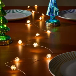 LED Holiday String Lights Set