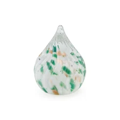 LED Lighted Marbled Glass Holiday Decor