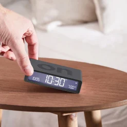 Lexon Flip Rechargeable Alarm Clock