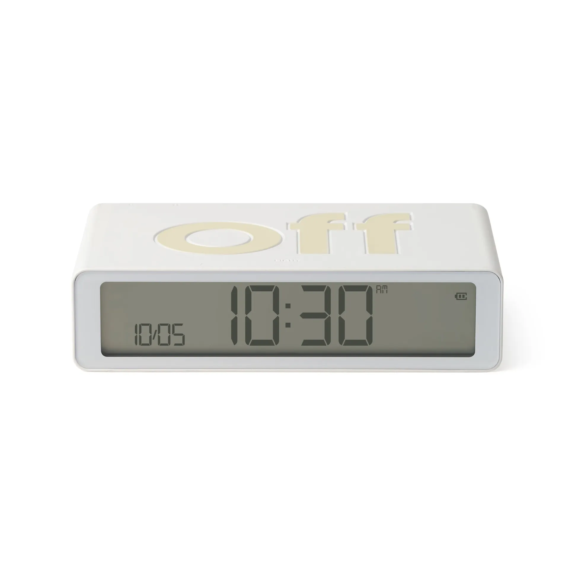 Lexon Flip Rechargeable Alarm Clock