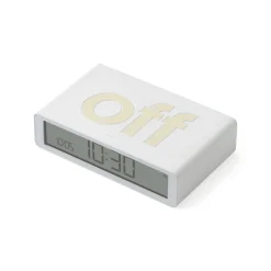 Lexon Flip Rechargeable Alarm Clock