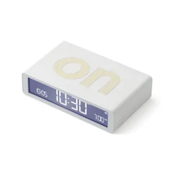 Lexon Flip Rechargeable Alarm Clock