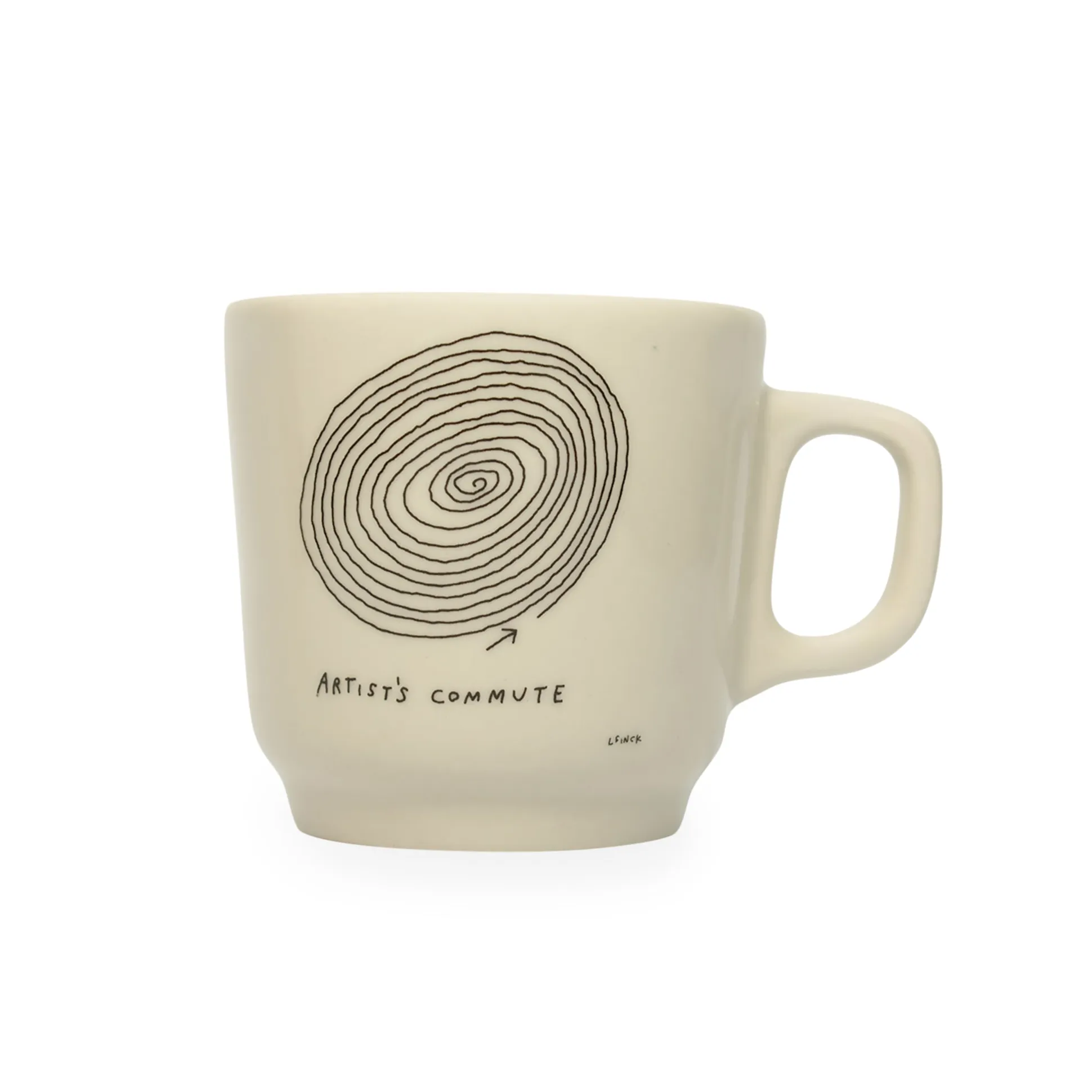 Liana Finck Artist’s Commute Stoneware Mug
