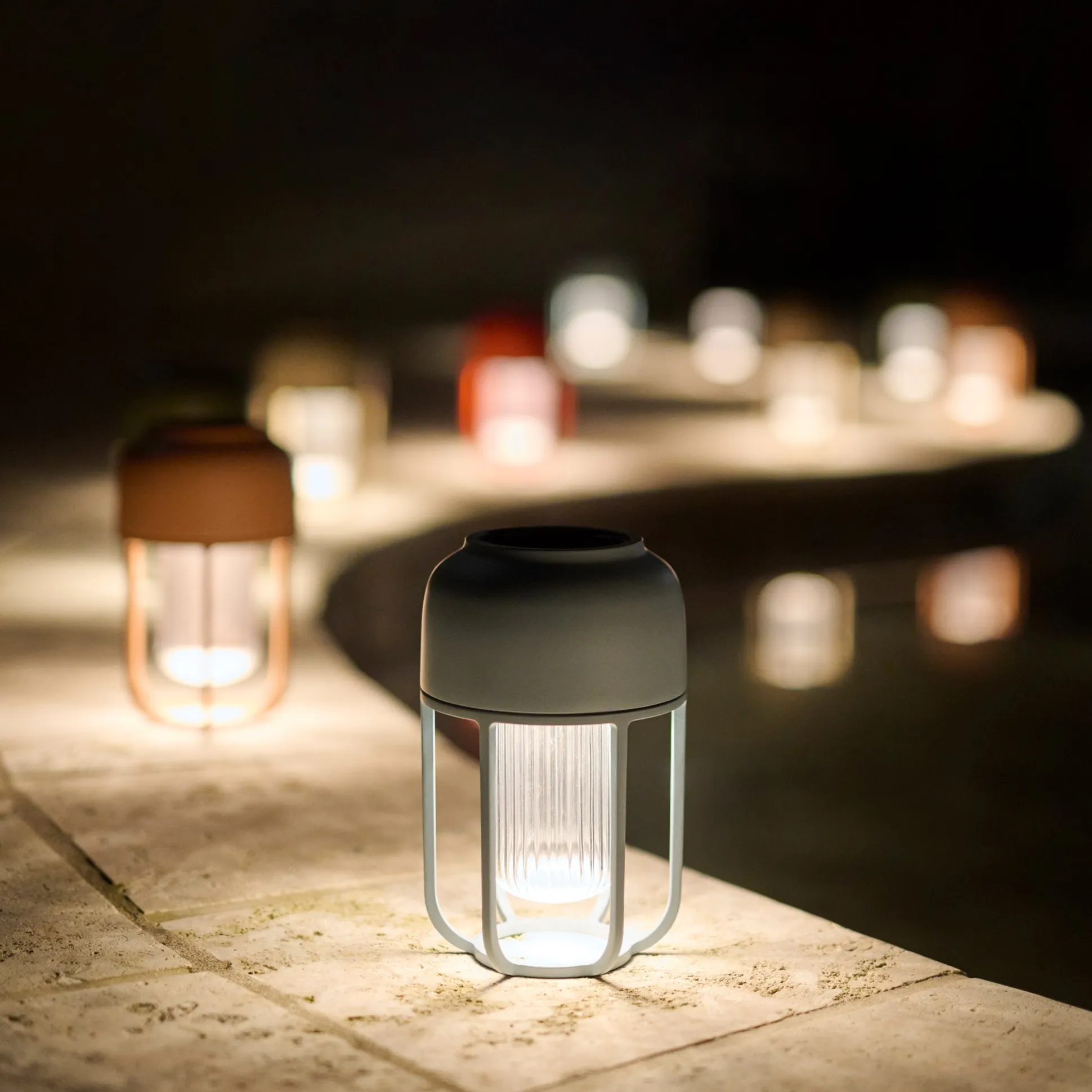Light No. 1 Solar Powered Portable Table Lamp