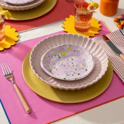 Lollipop Reclaimed Fabric Reversible Placemat