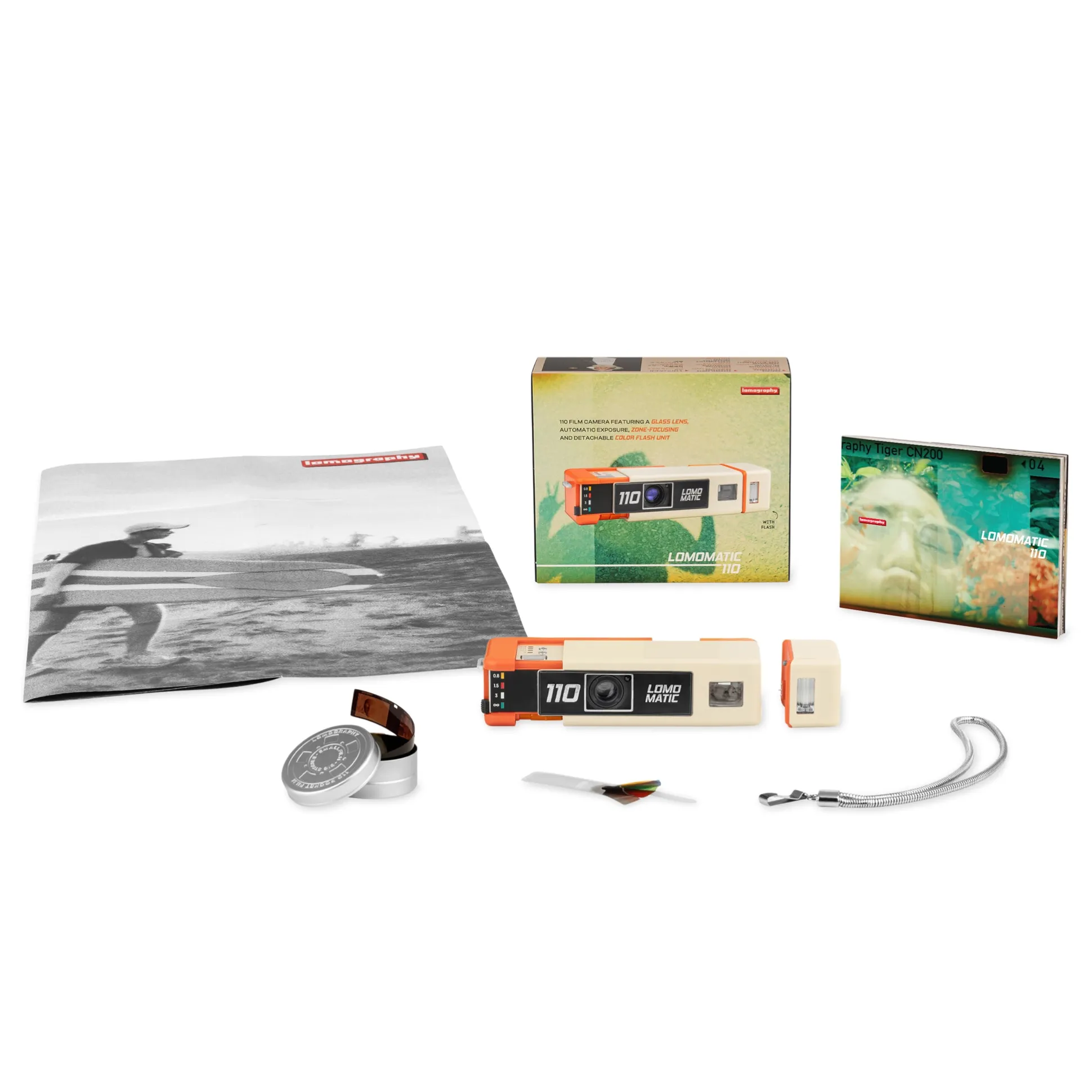 Lomography Lomomatic 110 Camera with Flash