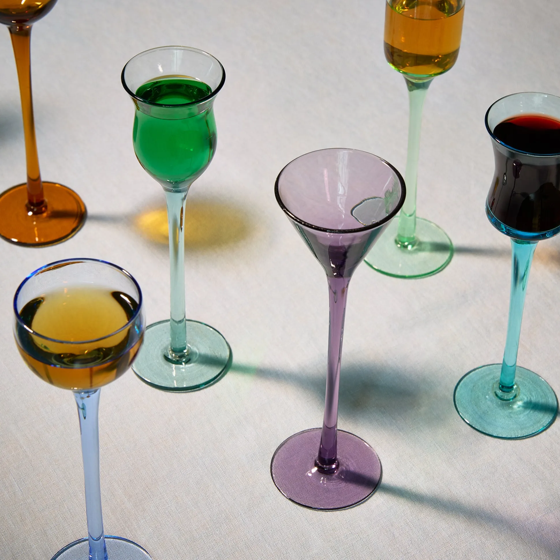 Long Stem Cordial Set