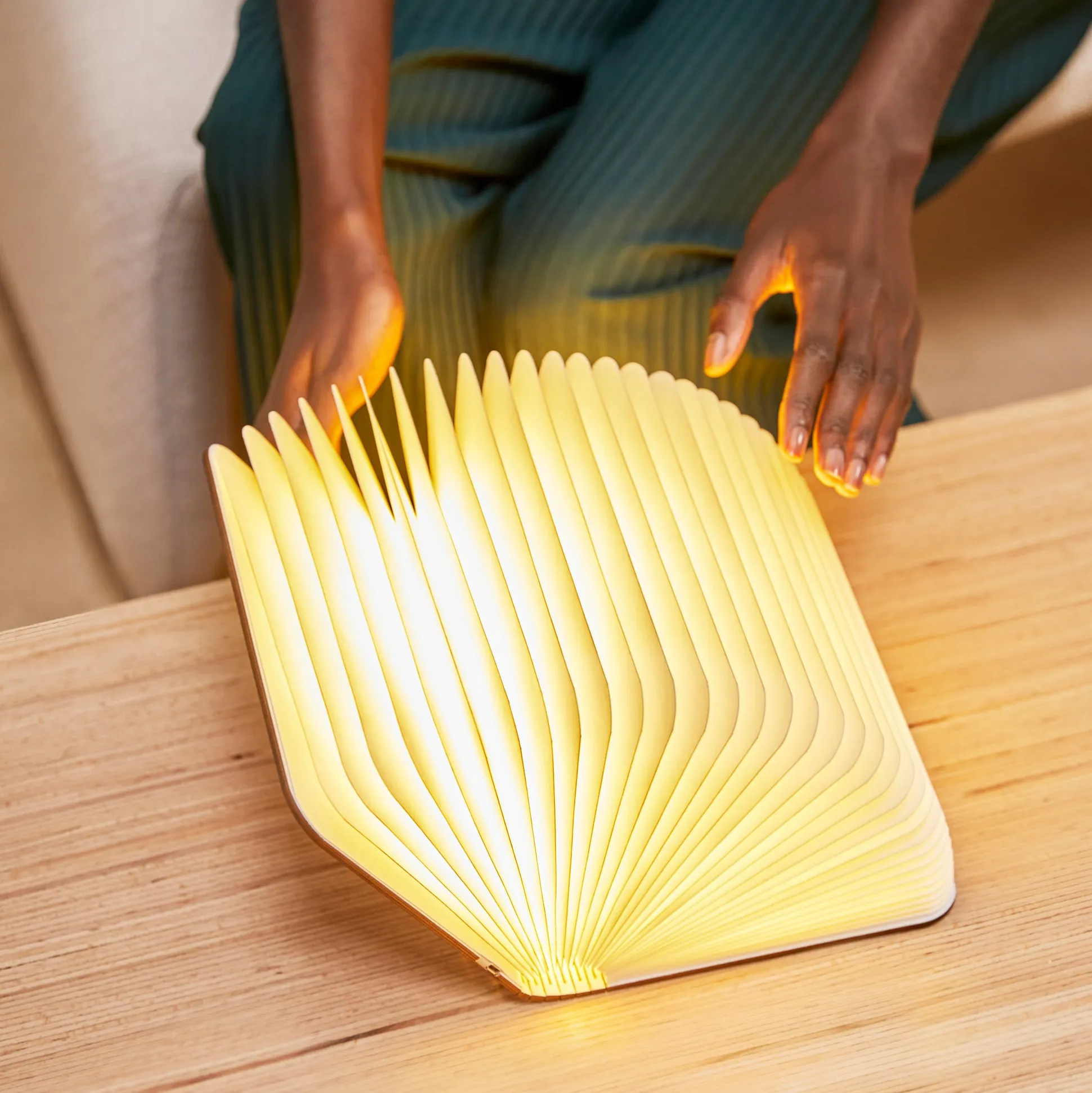 Lumio Book Lamp