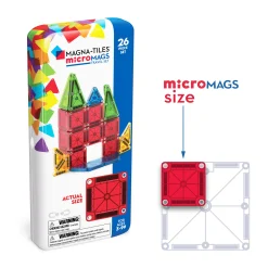 Magna-Tiles microMAGS Travel Set - 26 PCS