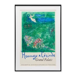 Marc Chagall Hommage à Tériade Framed Poster