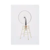 Marcel Duchamp Bicycle Wheel Mantlepiece Card
