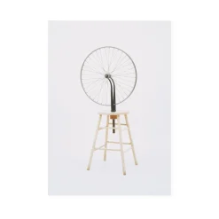 Marcel Duchamp Bicycle Wheel Mantlepiece Card