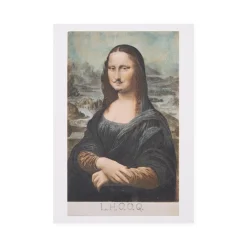 Marcel Duchamp L.H.O.O.Q. Mantlepiece Card
