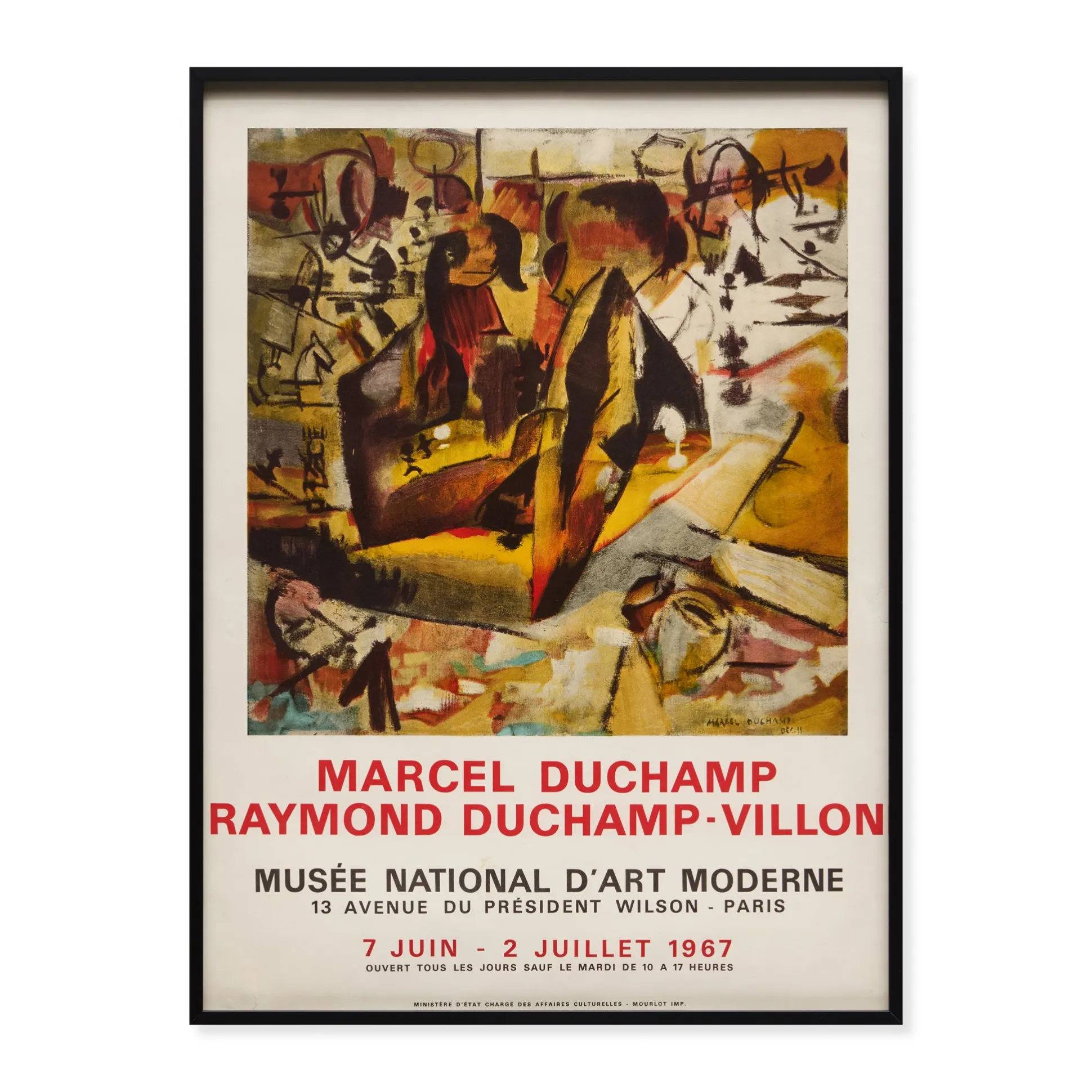 Marcel Duchamp / Raymond Duchamp-Villon Framed Poster