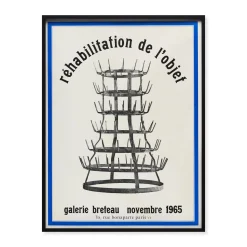 Marcel Duchamp Réhabilitation de l’Objet Framed Poster
