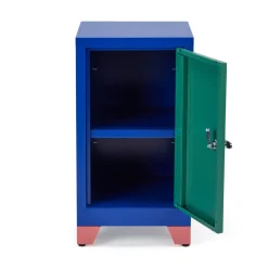 Metal Locker & Side Table