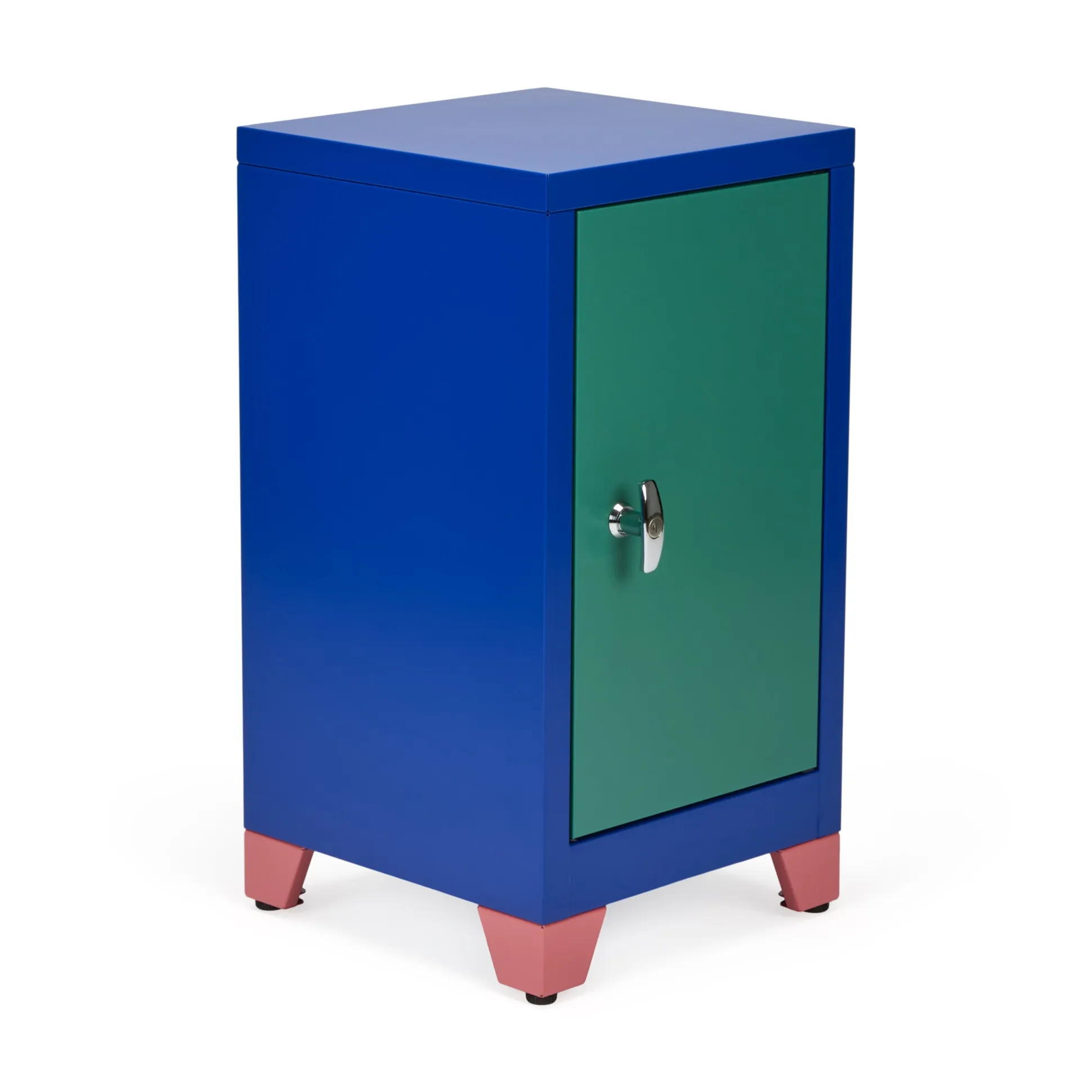 Metal Locker & Side Table