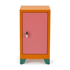 Metal Locker & Side Table