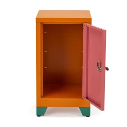 Metal Locker & Side Table