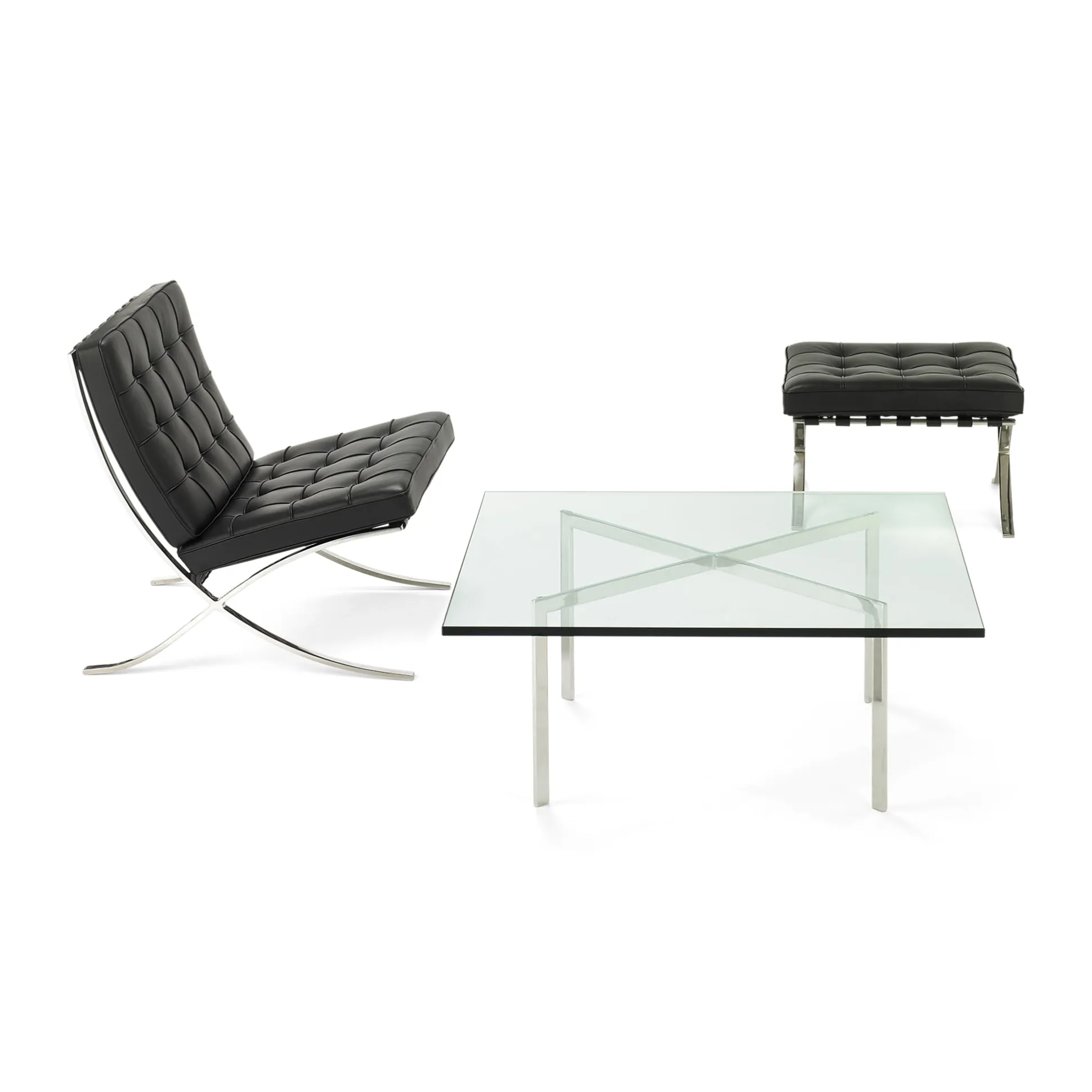 Mies van der Rohe Barcelona Stool from Knoll