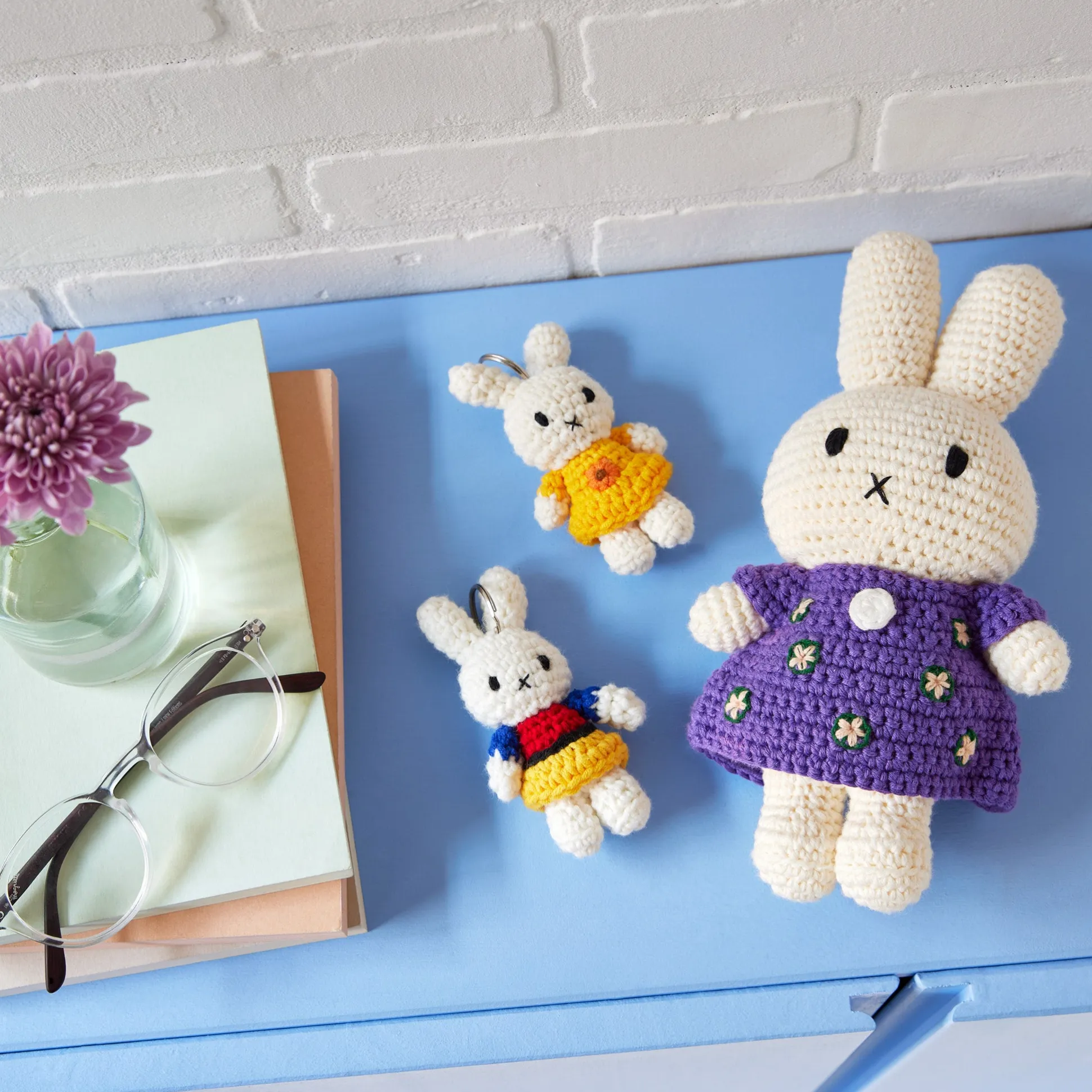 Miffy Crochet Monet Water Lilies Plush
