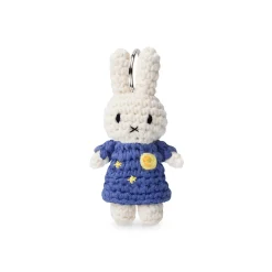 Miffy & Friends Crocheted Van Gogh The Starry Night Keychain - Miffy