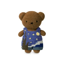 Miffy & Friends Crochet Van Gogh The Starry Night Plush Toy - Boris