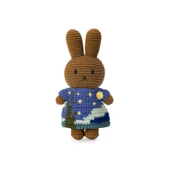 Miffy & Friends Crochet Van Gogh The Starry Night Plush Toy - Melanie