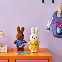 Miffy & Friends Crochet Van Gogh The Starry Night Plush Toy - Melanie