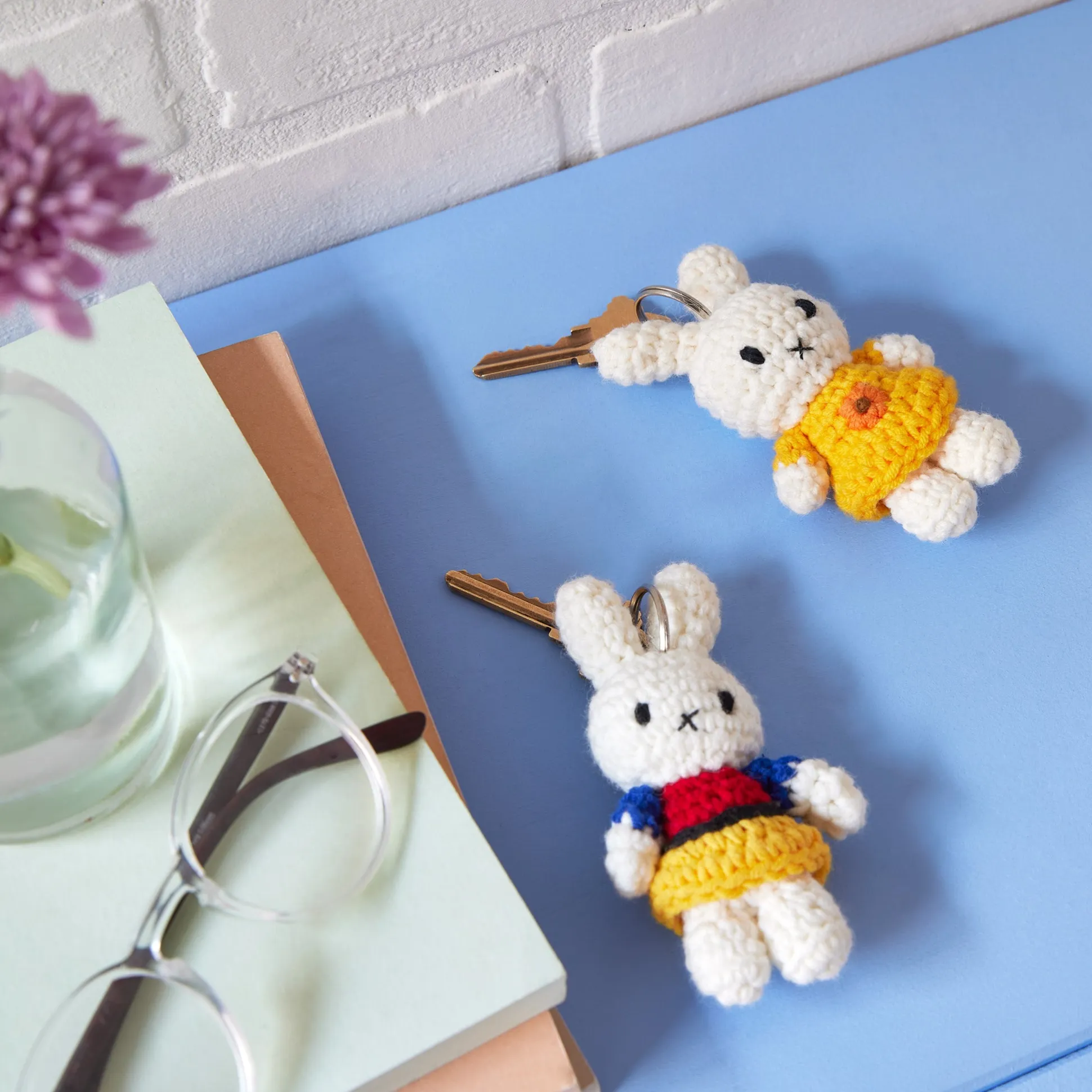 Miffy Plush Keyring