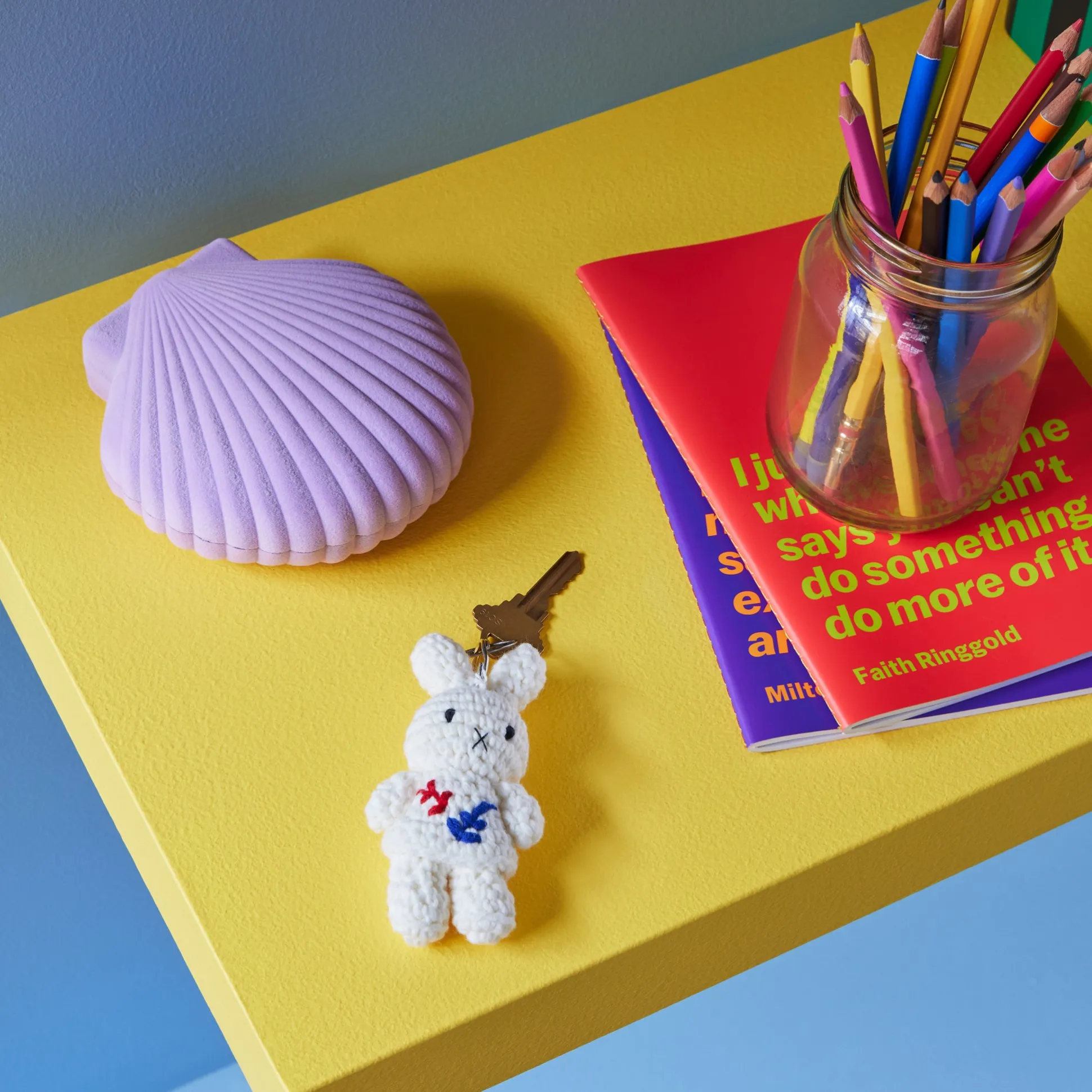 Miffy Plush Keyring