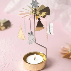 Miffy with Tree Rotary Tea Light Candle Holder