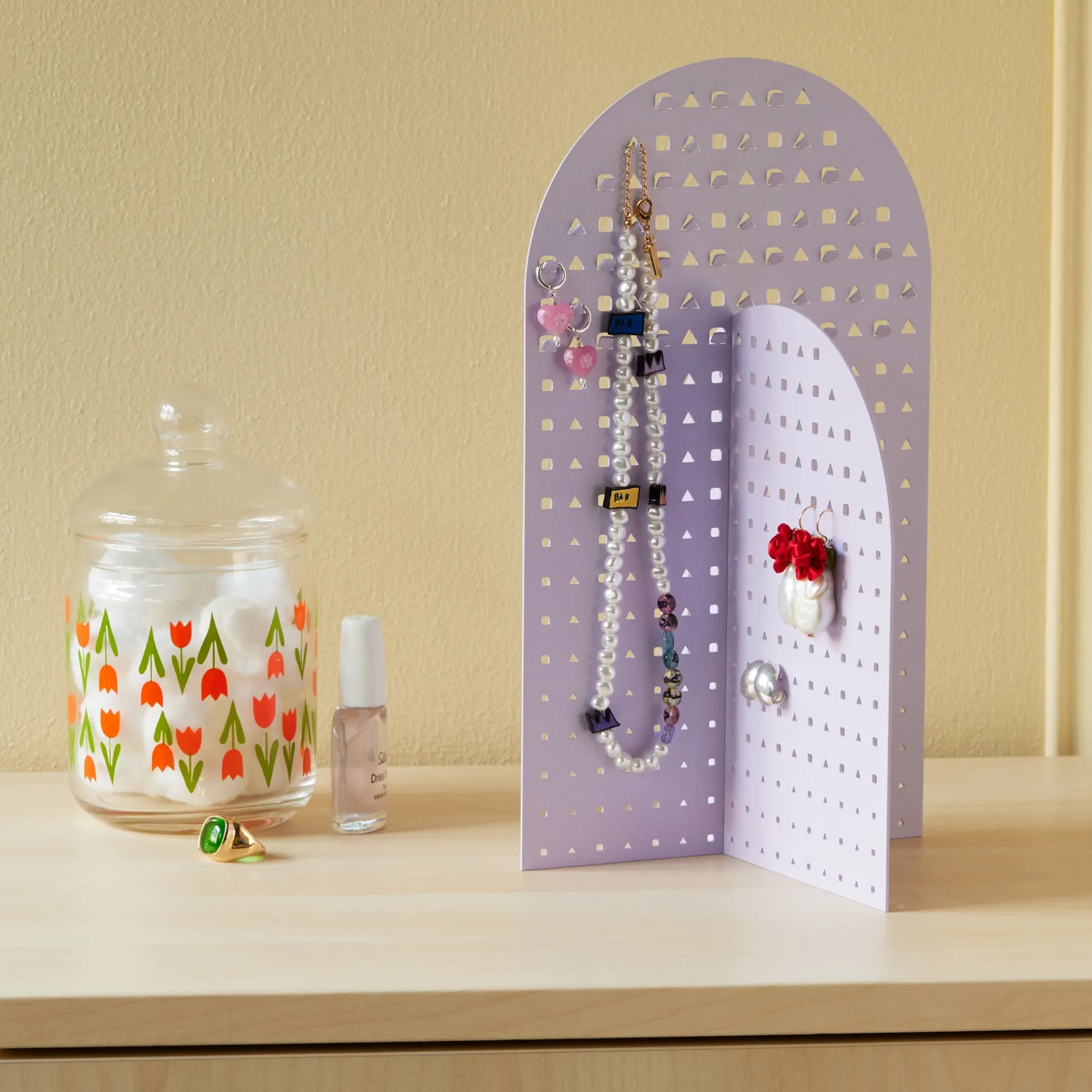 Modern Geometry Jewelry Stand