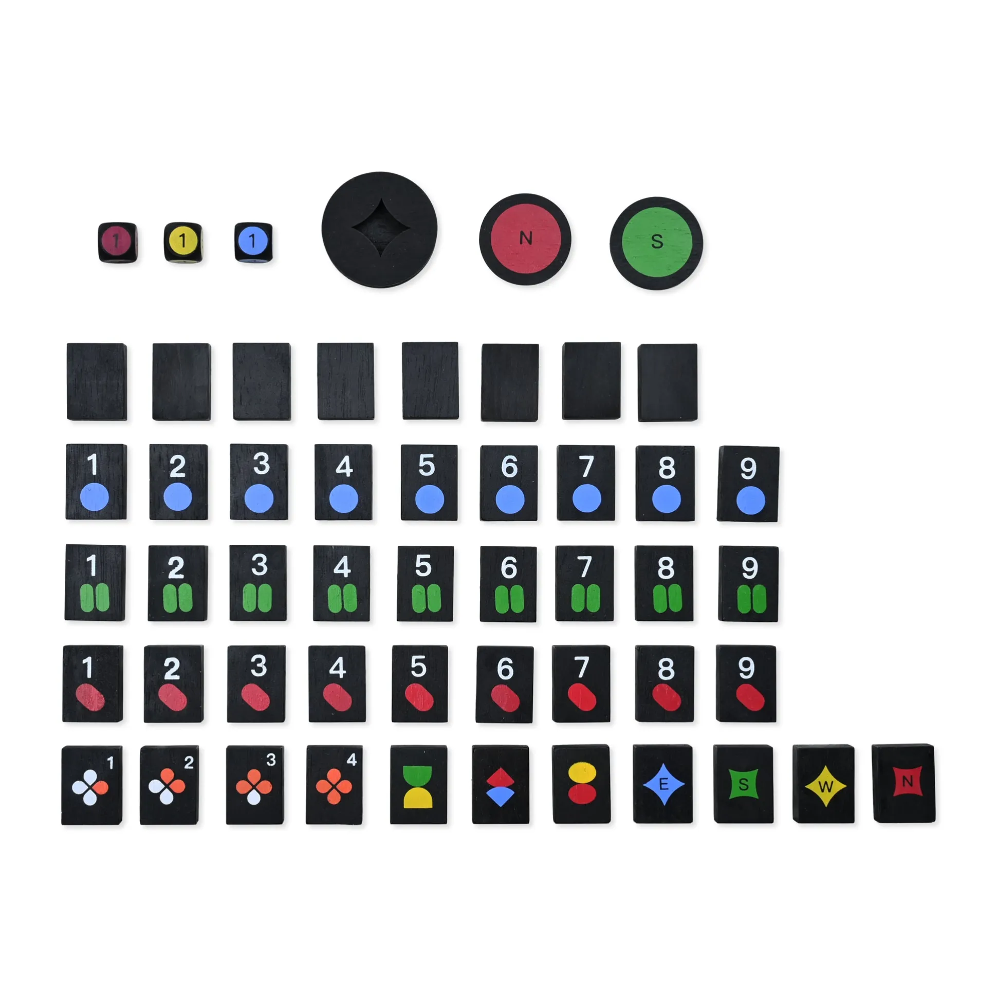 Modern Tiles Mahjong Set