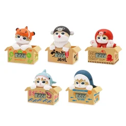 Mofusand Marine Life Meow Desk Clock Blind Box Toy