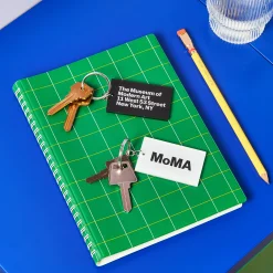 MoMA Acrylic Address Keyring