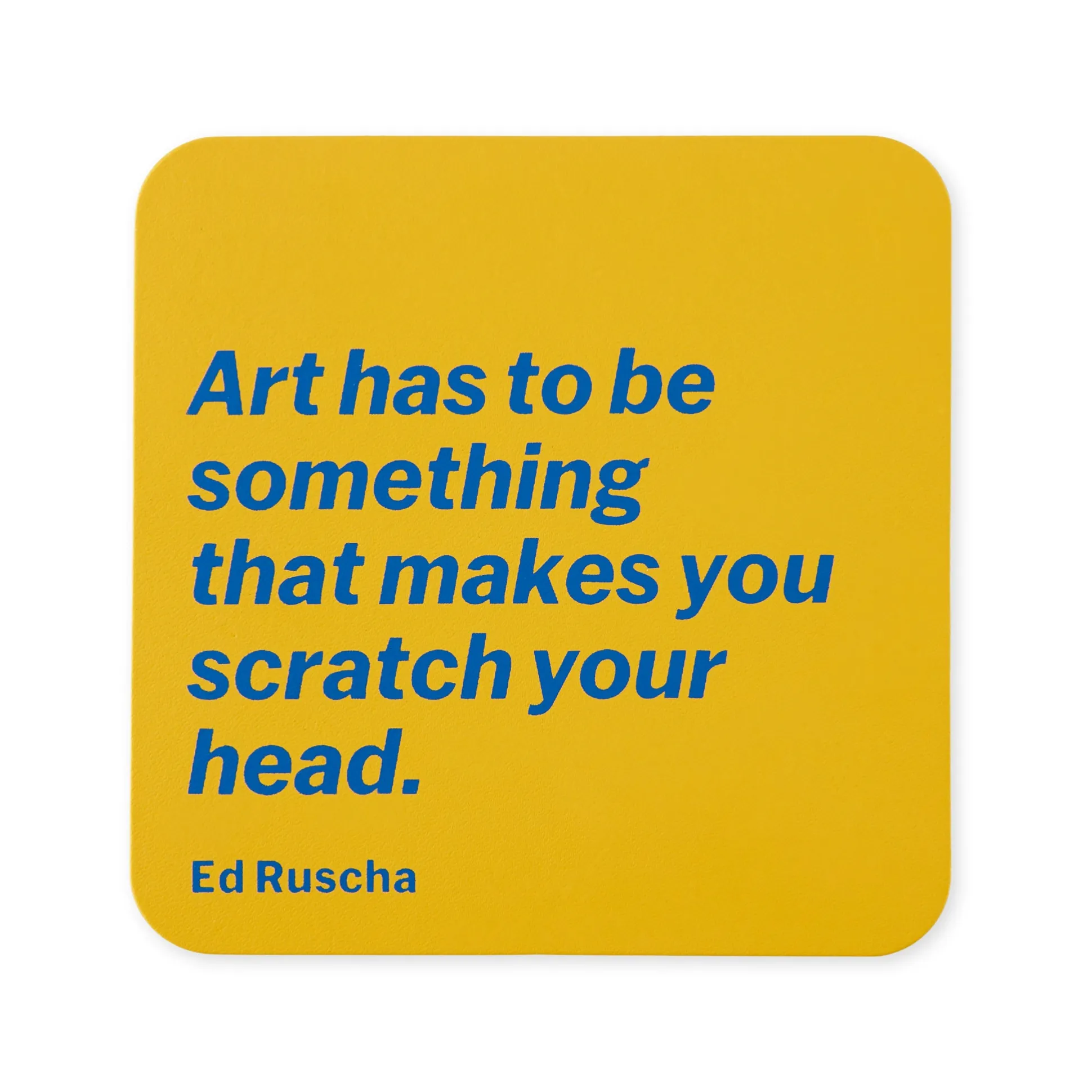 MoMA Artist Quote Coaster