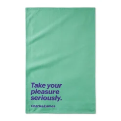 MoMA Artist Quote Cotton Tea Towel