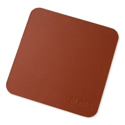 MoMA Artist Recycled Leather Quote Coasters - Set of 4