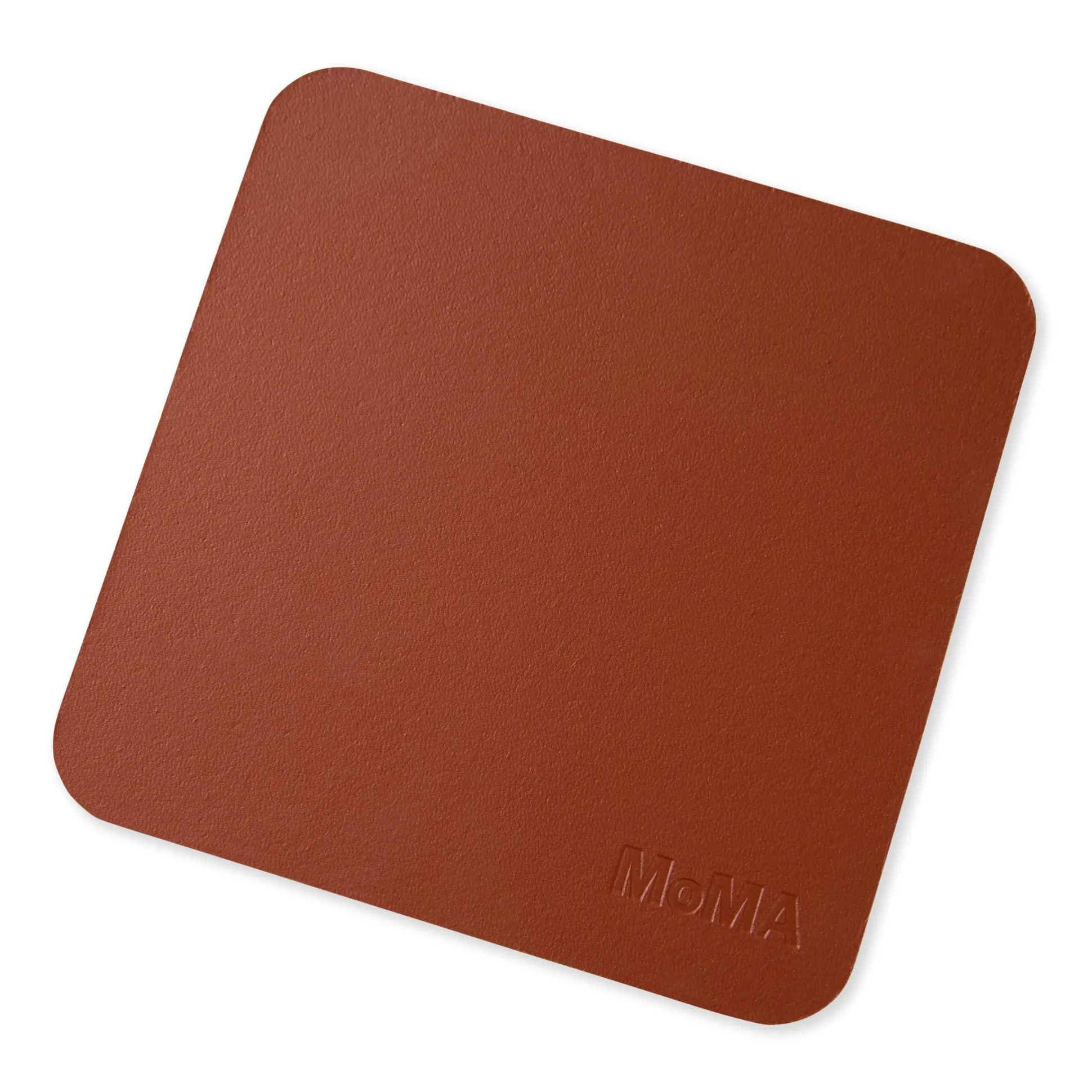 MoMA Artist Recycled Leather Quote Coasters - Set of 4