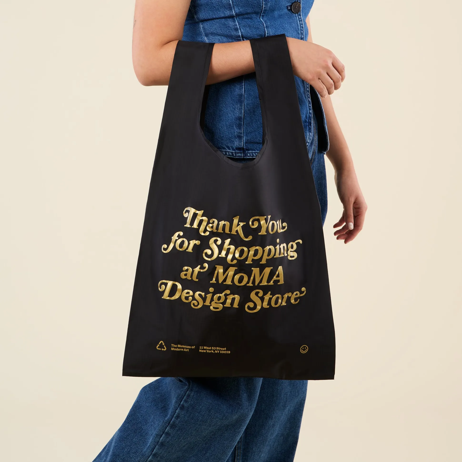 MoMA Baggu Recycled Nylon Standard Tote Bag
