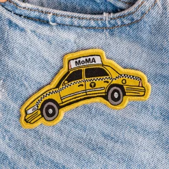 MoMA Embroidered NYC Taxi Iron-On Patch