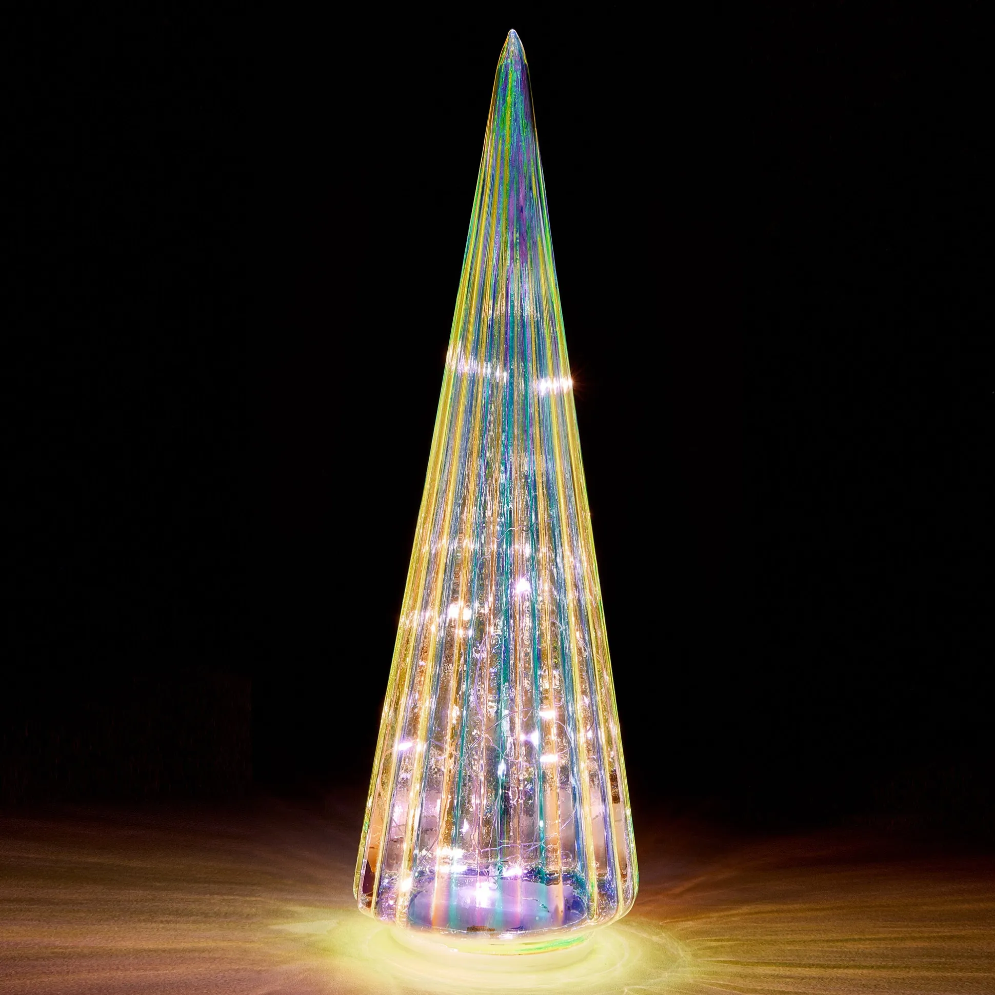 MoMA LED Glass Lighted Tree- Large - White