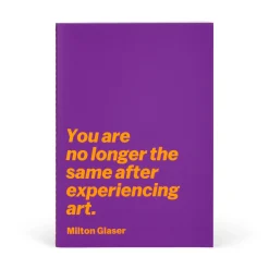 MoMA Milton Glaser Quote Notebook